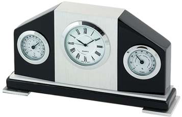 Часы, термометр и гигрометр A9015 BL