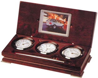 Часы, термометр,гигрометр и рамка для фото A9021P  