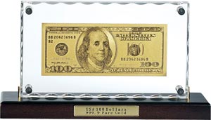 Подарочный набор «Доллар» на подставке HB-079